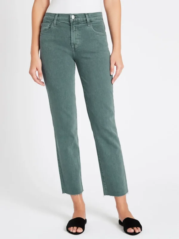 Adele Mid Rise Straight Jean