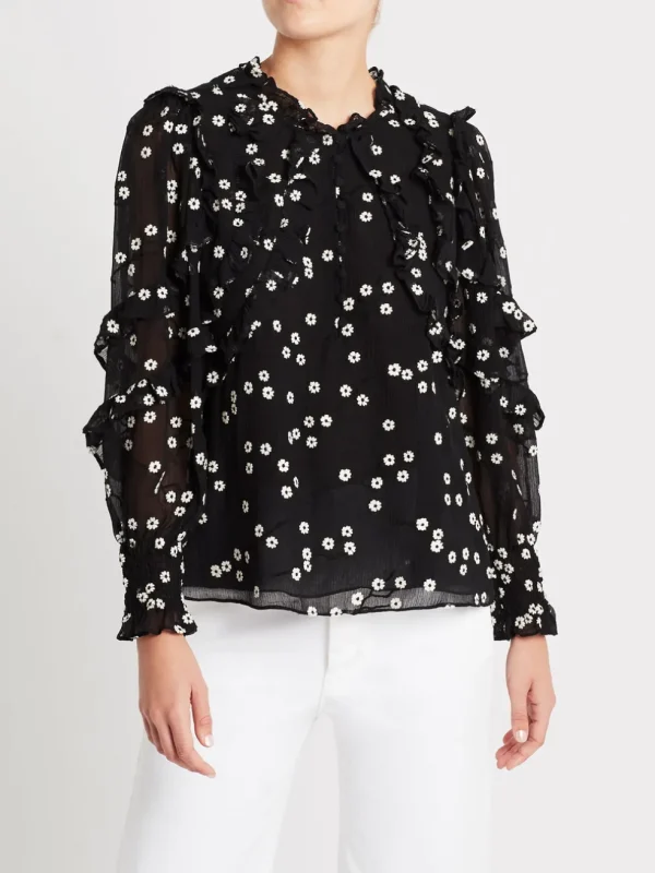 Alessandra Ruffle Top