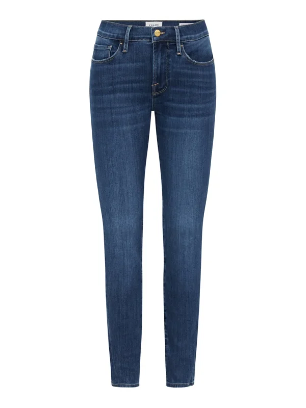 Ali High Rise Cigarette Raw Edge Jean