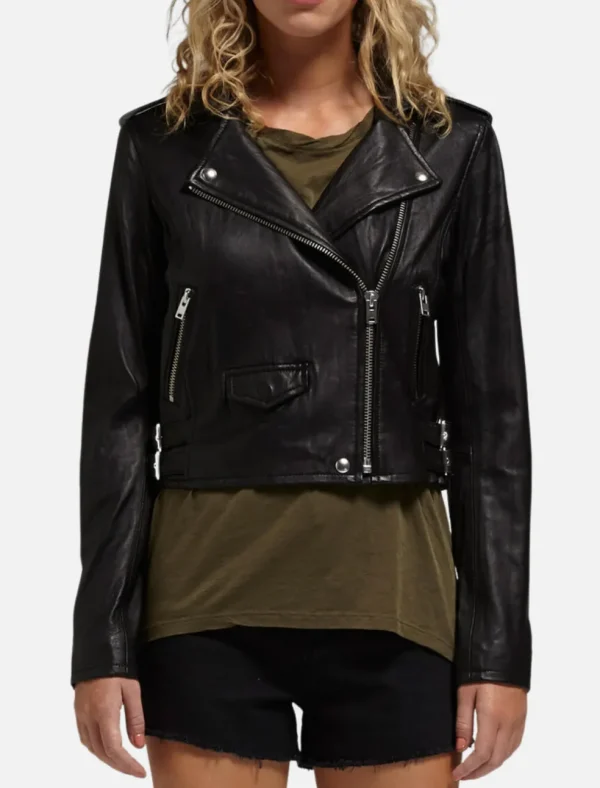 Ashville Leather Moto Jacket