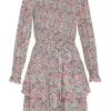 Camila Floral Crepe Dress