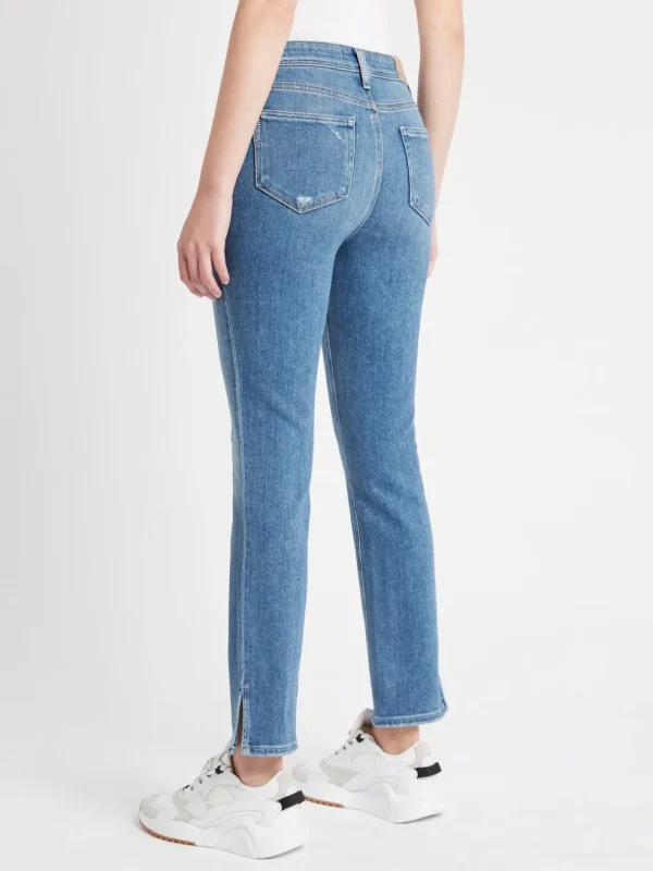 Cindy Outseam Slit Jean