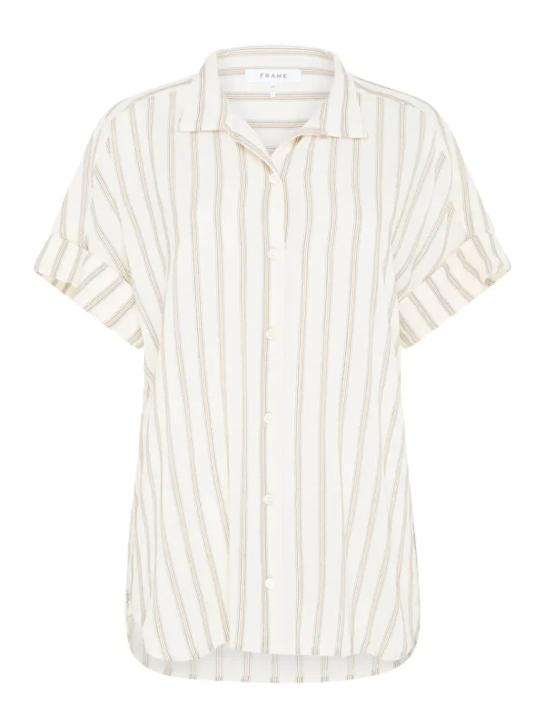 Clean Collar Short Sleeve Shirt