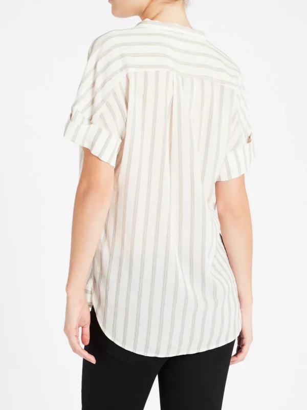 Clean Collar Short Sleeve Shirt