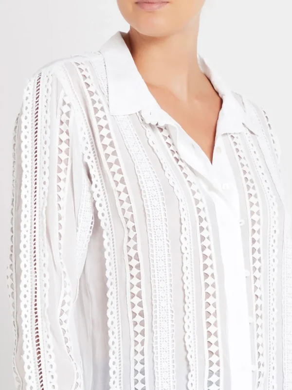 Delia Embroidered Shirt