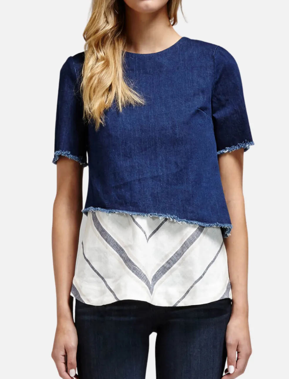 denim_asymmetric_tie_back_1.webp Denim Asymmetric Tie Back Top