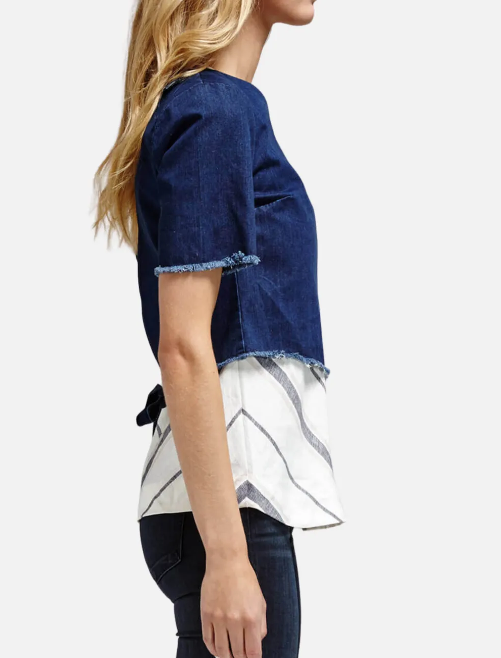 denim_asymmetric_tie_back_2.webp Denim Asymmetric Tie Back Top