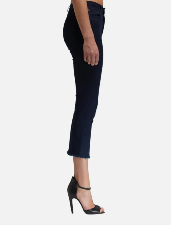 Denim Crop Flare Jean