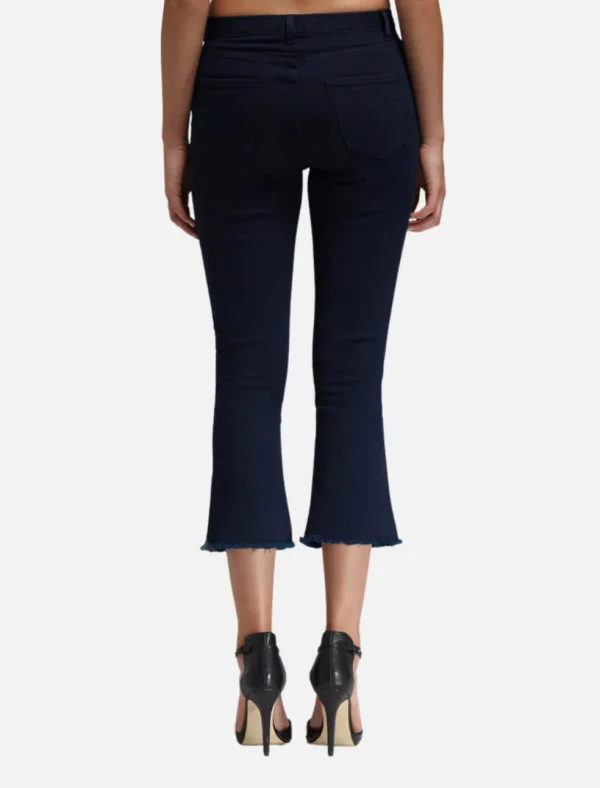 Denim Crop Flare Jean