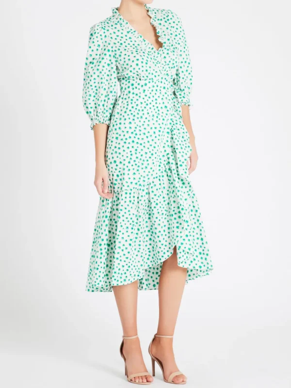 Emerald Daisy Dress