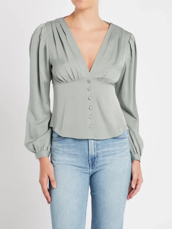 Empire Pleat Top