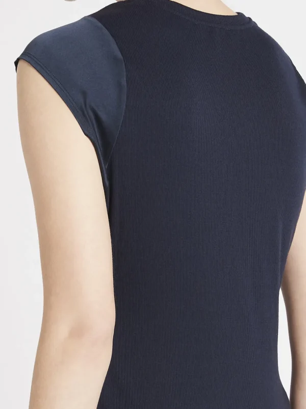 Frayed Sleeveless Top