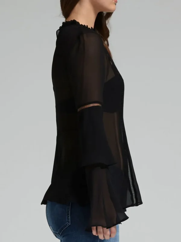 Georgette Layer Sleeve Top