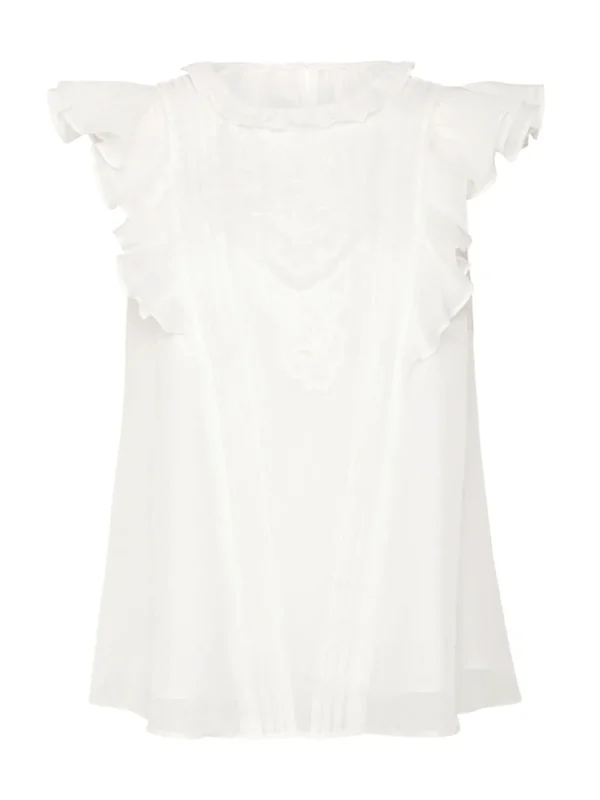 Hana Applique Embroidered Top