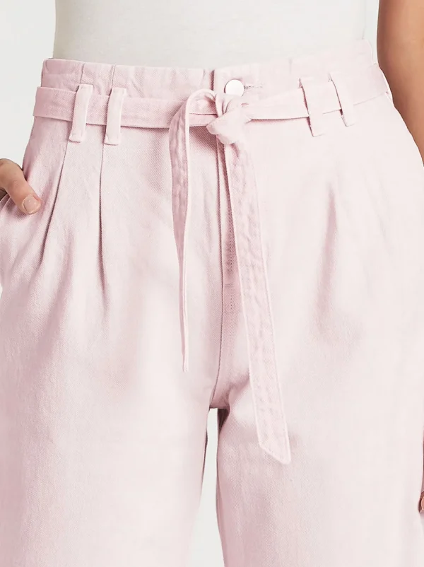 High Rise Tie Waist Pant