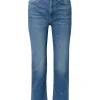 High Waisted Rider Ankle Jean