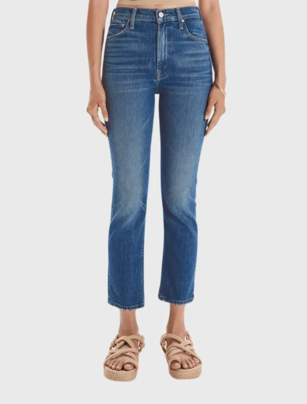 High Waisted Rider Ankle Jean
