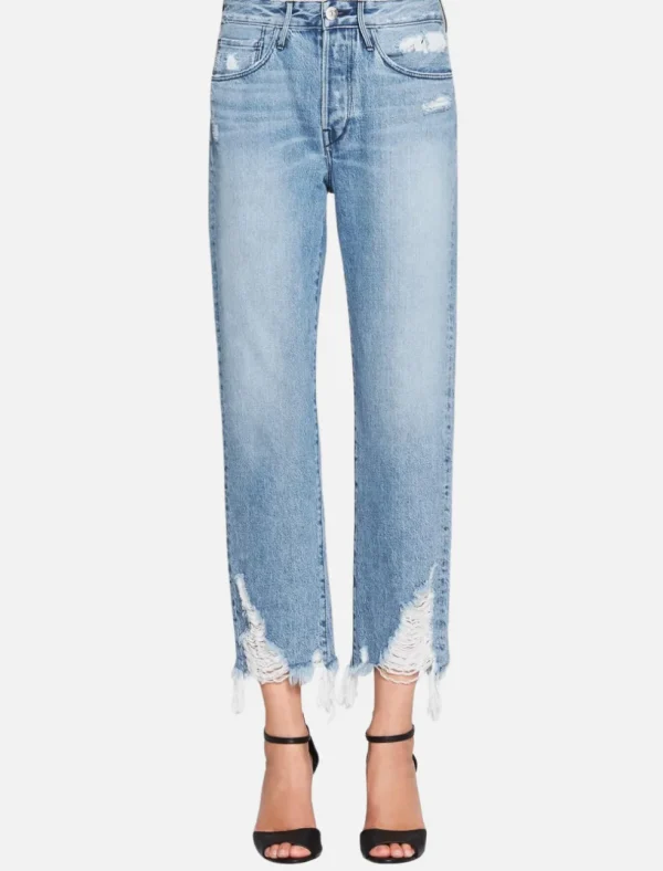Higher Ground Straight Crop Jeans