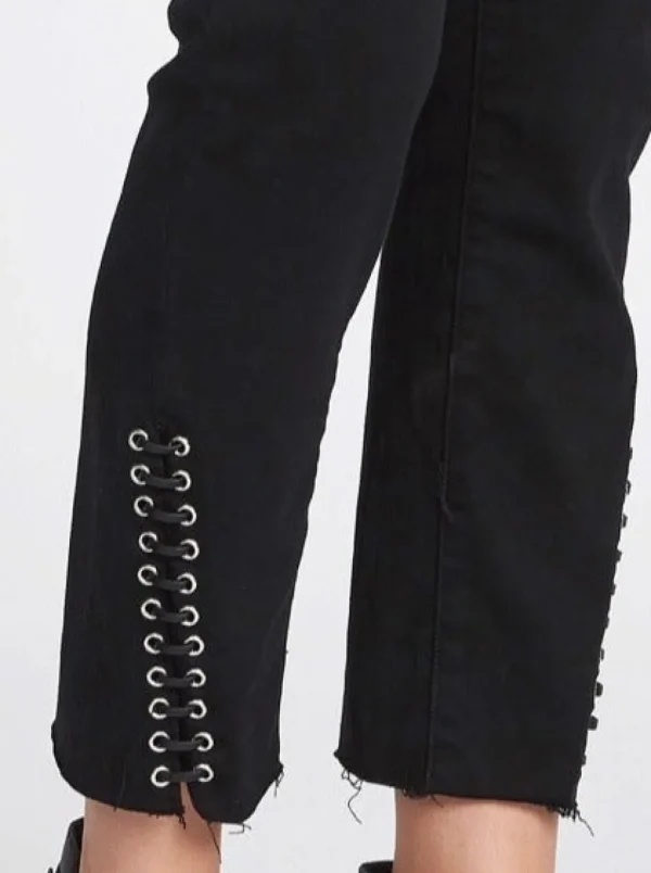 Jacqueline Straight Twist Front Jean