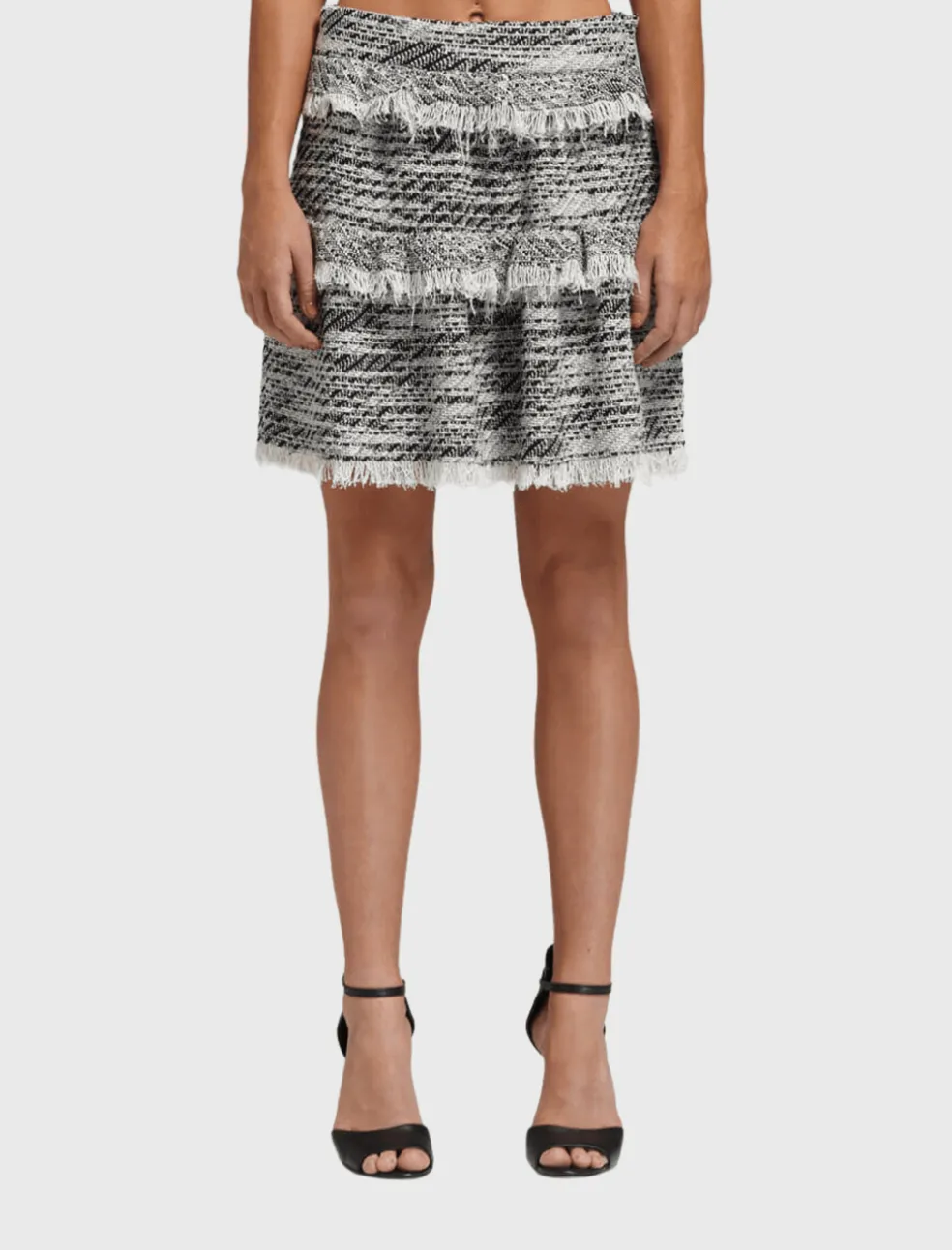 jorgina_tweed_mini_skirt__1.webp Jorgina Tweed Mini Skirt in Black Ecru