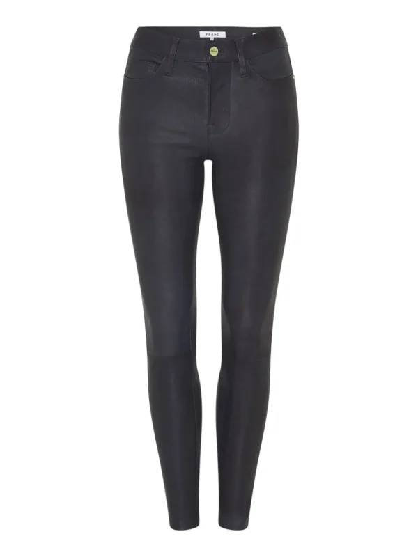 Le High Leather Skinny Pants