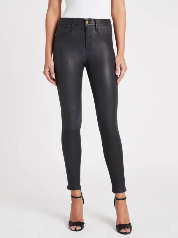 Le High Leather Skinny Pants