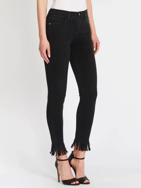 Le High Skinny Fringe Jean