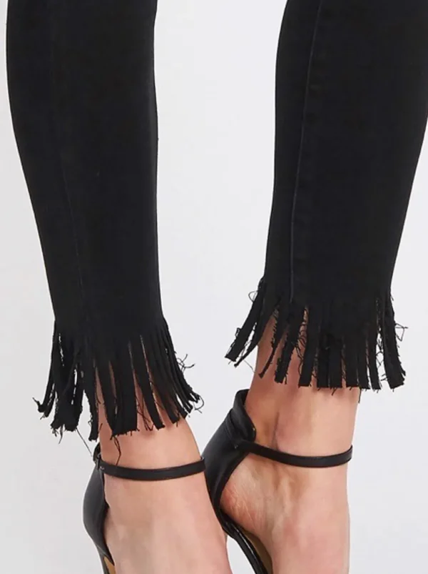 Le High Skinny Fringe Jean