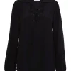 Le Lace Up Blouse