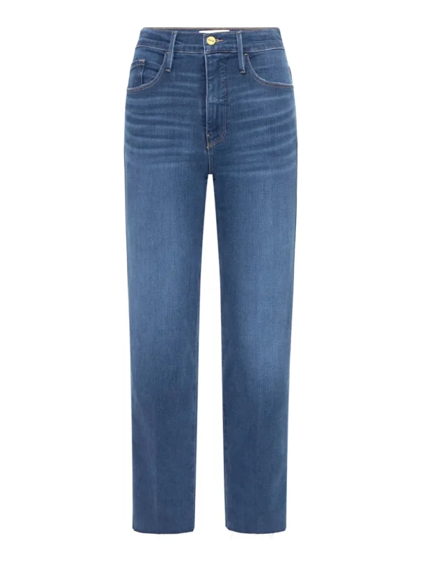 Le Sylvie Crop Raw Edge Jean