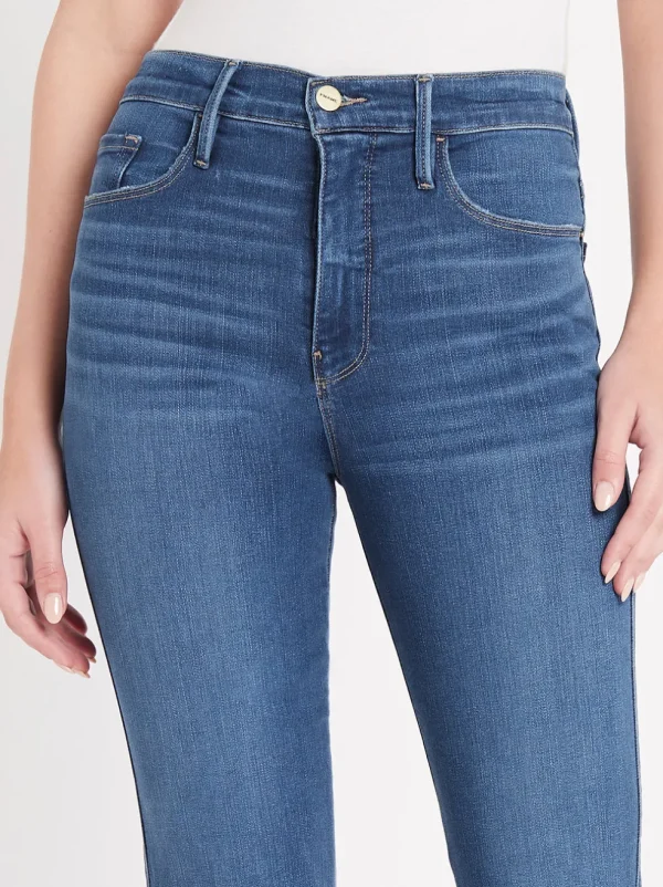 Le Sylvie Crop Raw Edge Jean