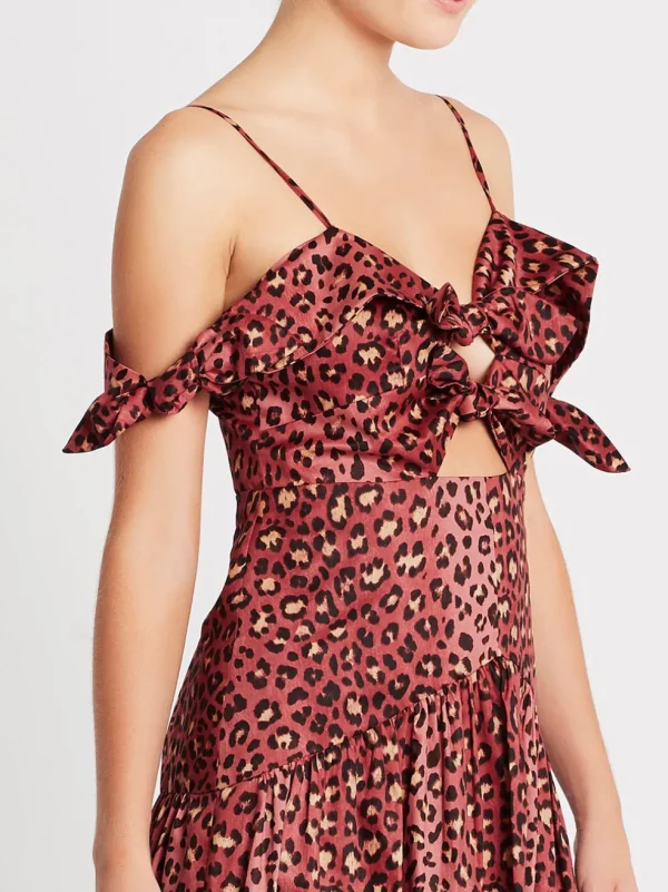 Leopard Bow Dress