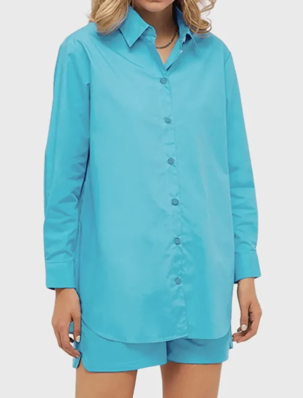 Lua Oversized Button Down Shirt