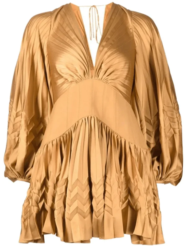 Marion Flutter Sleeve Mini Dress