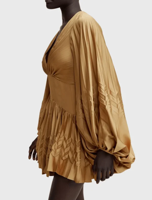 Marion Flutter Sleeve Mini Dress