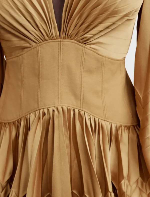 Marion Flutter Sleeve Mini Dress