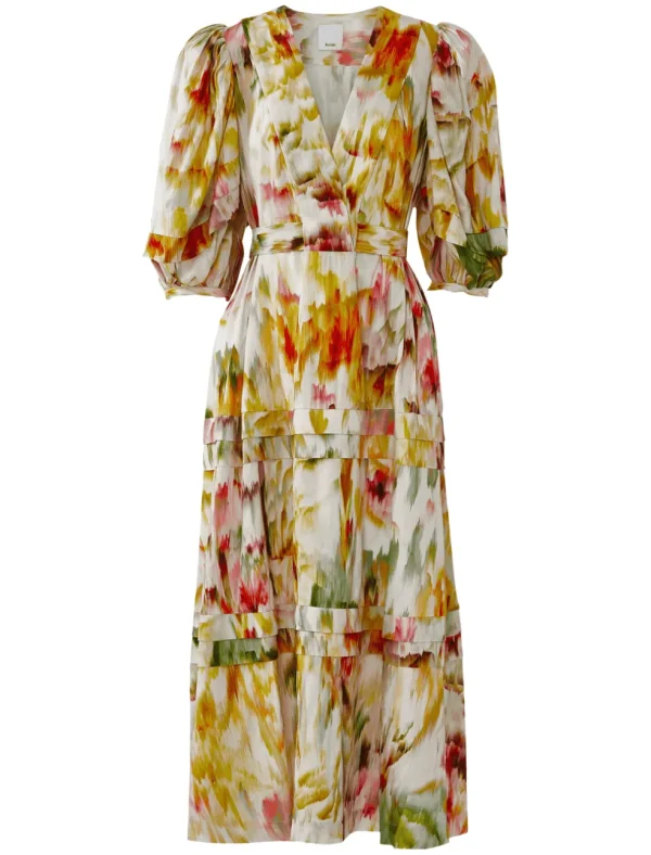 Marston Short Sleeved Midi Dress