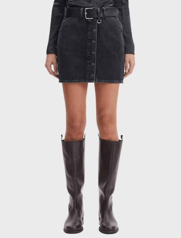 Norma Denim Mini Skirt