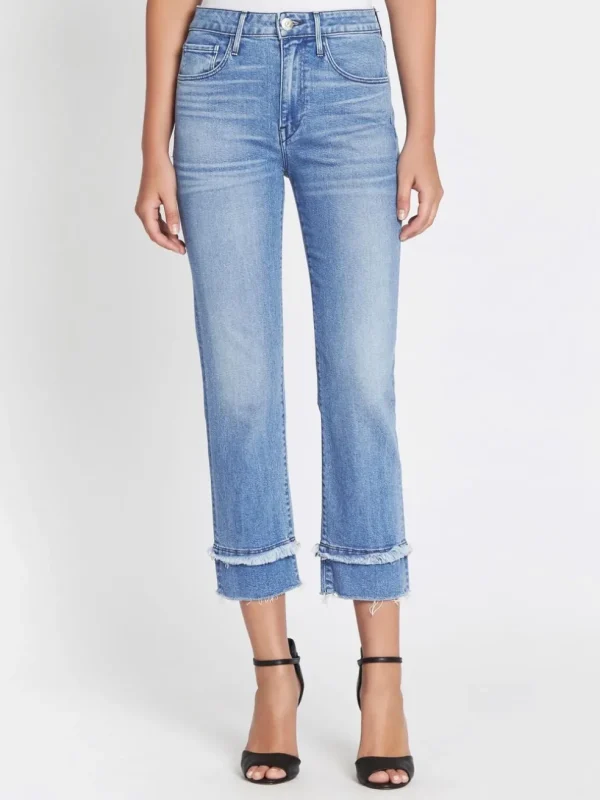 Petal Higher Ground Slim Crop Jean