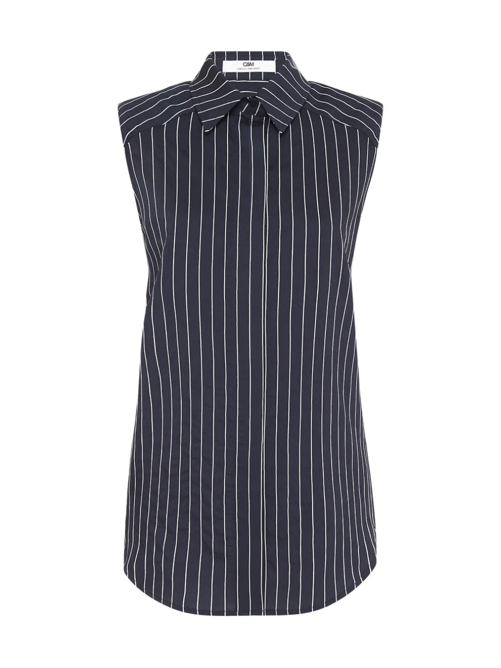 pollino_stripe_sleeveless_0.webp Pollino Stripe Sleeveless Shirt