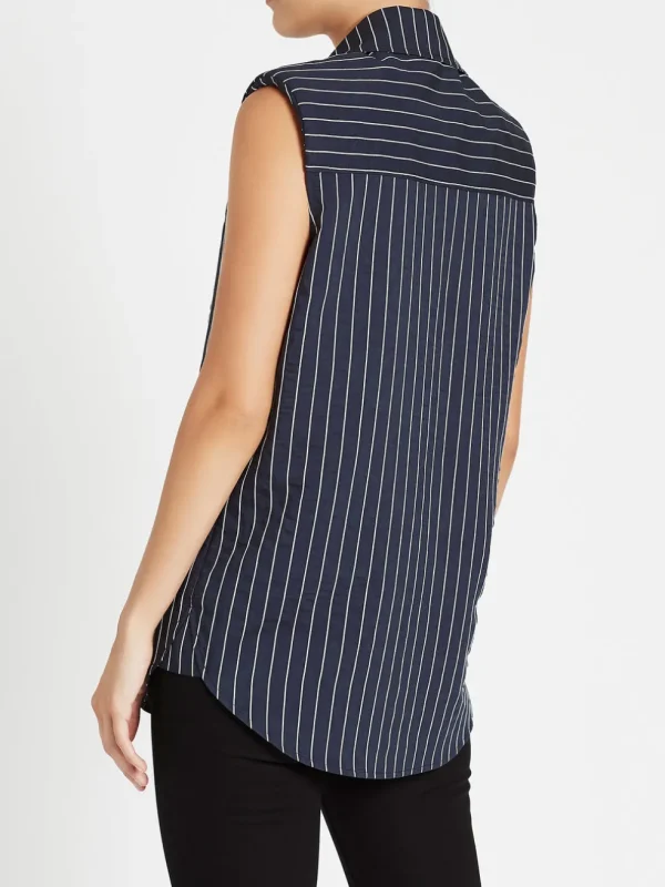 Pollino Stripe Sleeveless Shirt