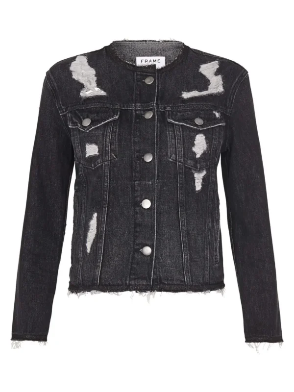 Rigid Re-release Le Jacket Raw Edge