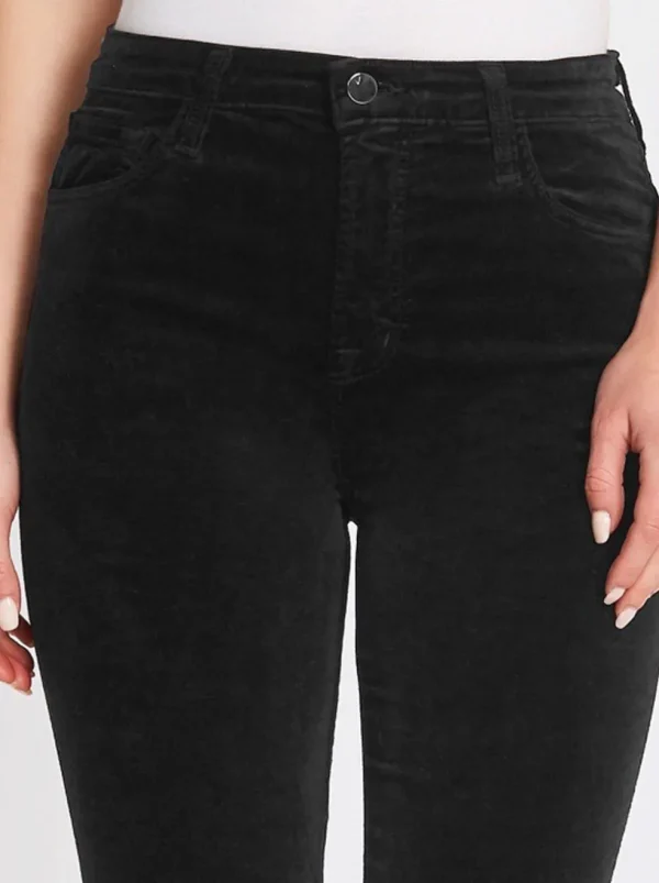 Ruby Velvet High Rise Crop Cigarette Jeans