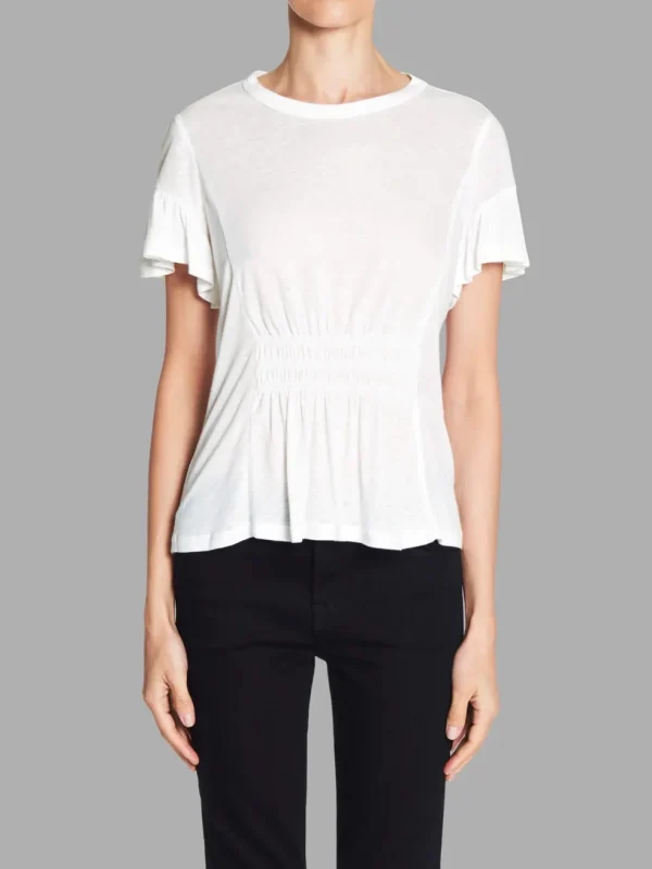 Ruched Jersey Tee