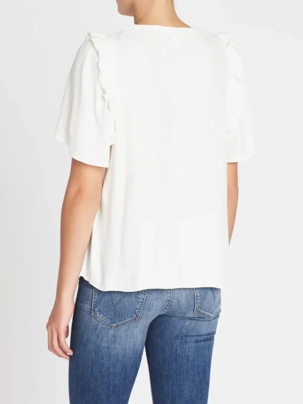 Ruffle Raglan Top