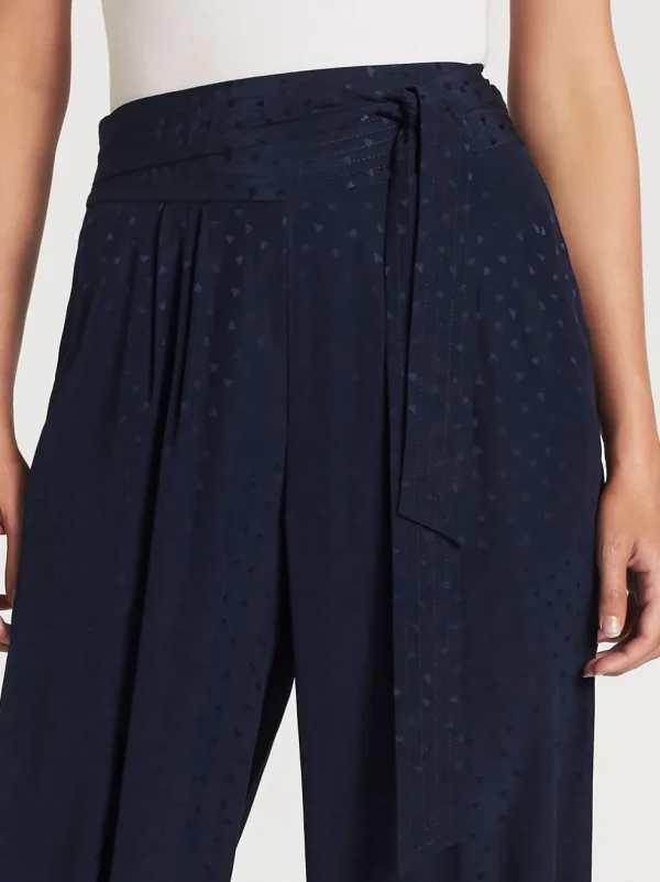 Silk Jacquard Pant