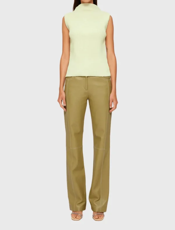 Sleeveless Textured Top