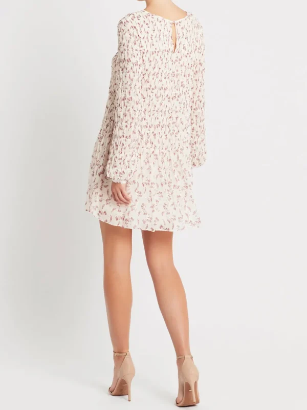 Smocked Floral Dress