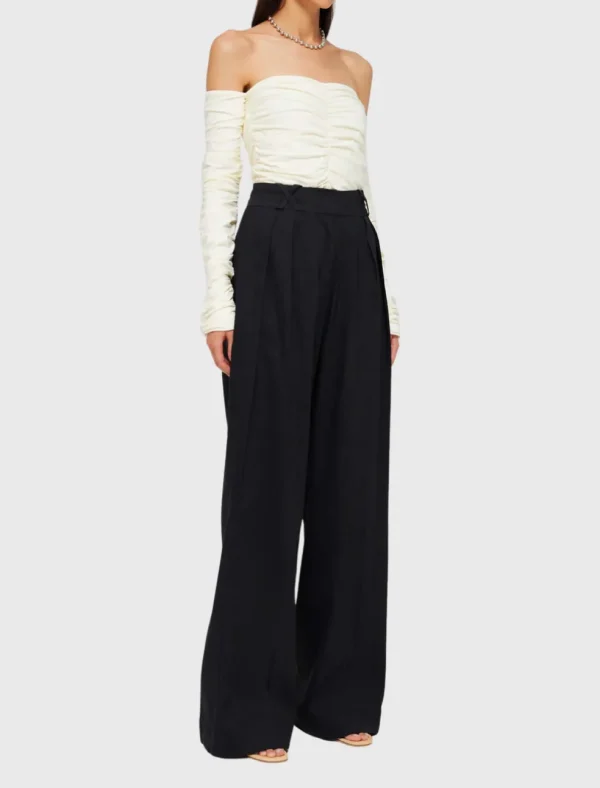 Smocked Off-Shoulder Top