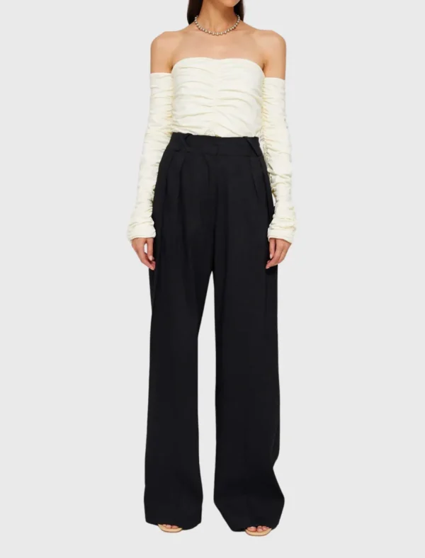 Smocked Off-Shoulder Top